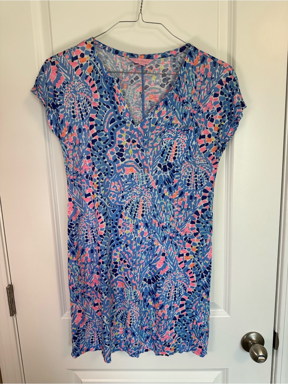 Lilly Pulitzer Tic Tac Tile All Over Duval Dress